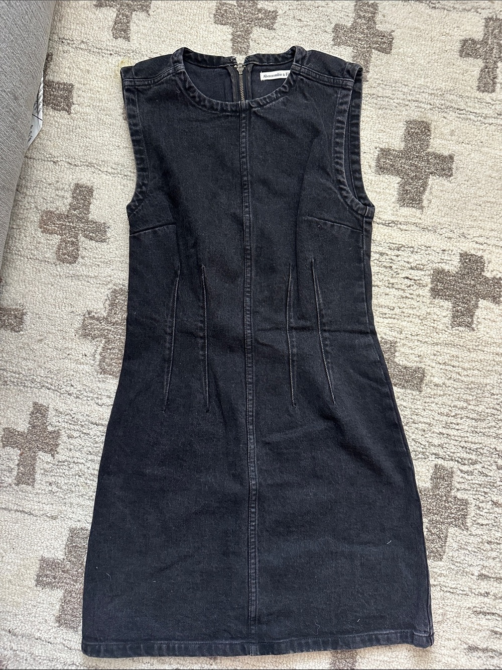 Abercrombie & Fitch Denim Shell Mini Dress